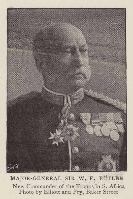 Generalmajor Sir WF Butler av English Photographer