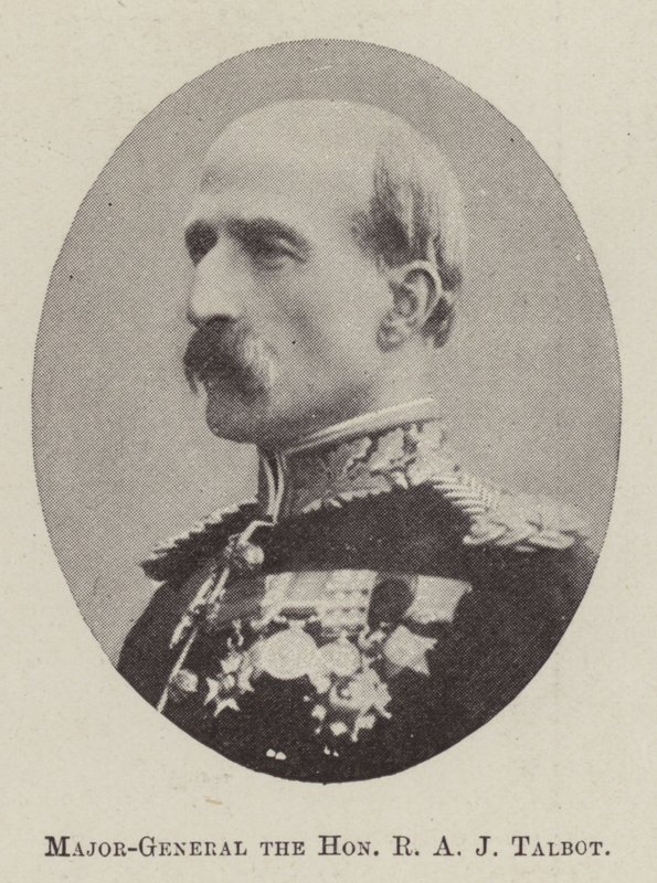 Generalmajor den ærede RA J Talbot av English Photographer