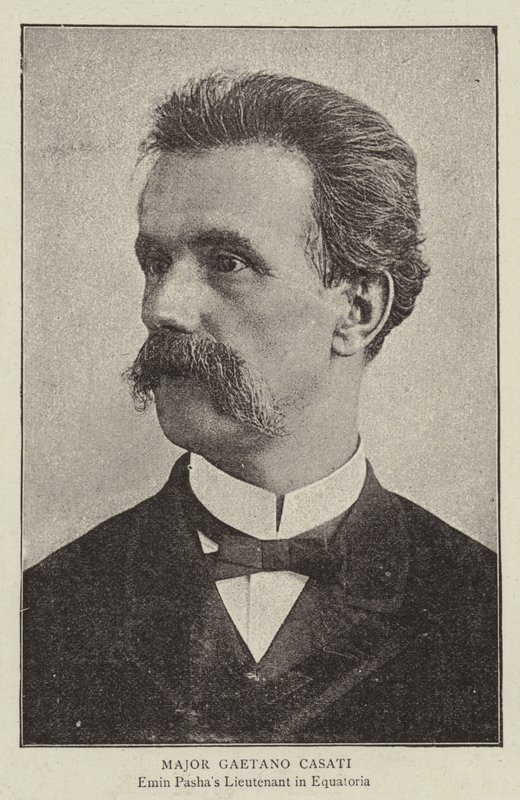 Major Gaetano Casati av English Photographer
