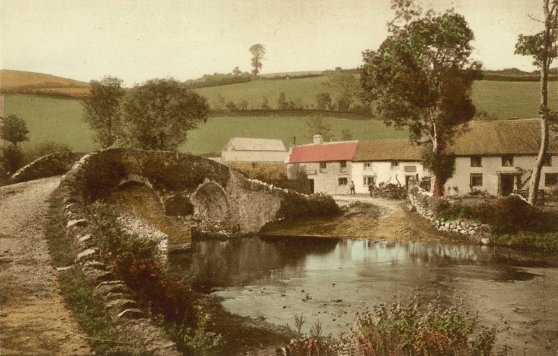 Malmsmead, Lorna Doone gård av English Photographer