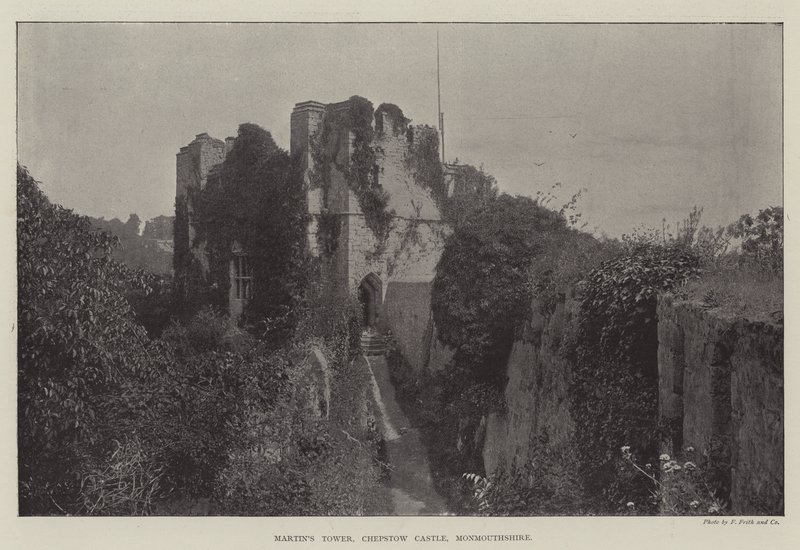 Martins Tower, Chepstow Castle, Monmouthshire av English Photographer