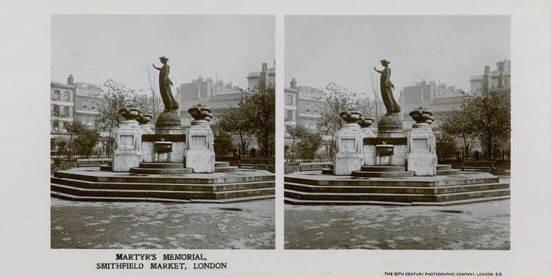 Martyrs Memorial, Smithfield av English Photographer