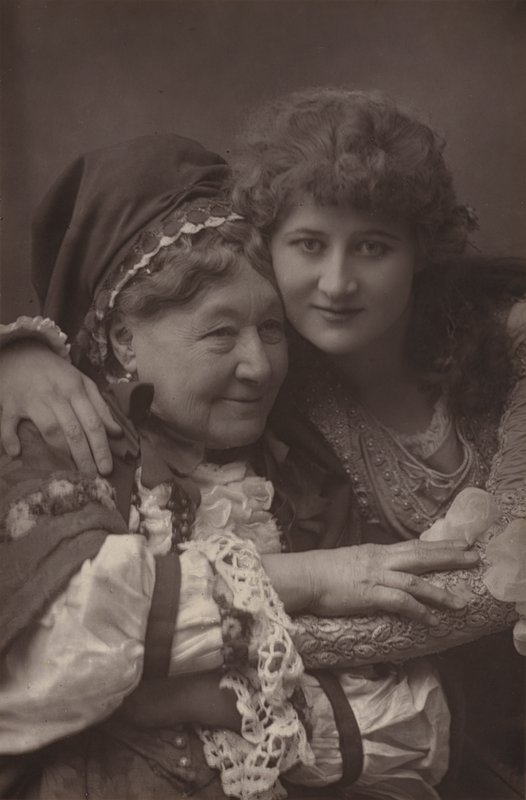 Mary Anderson og fru Stirling av English Photographer