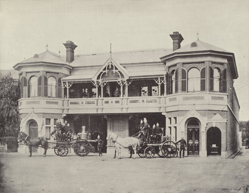 Metropolitan Fire Brigade Station, Adelaide av English Photographer
