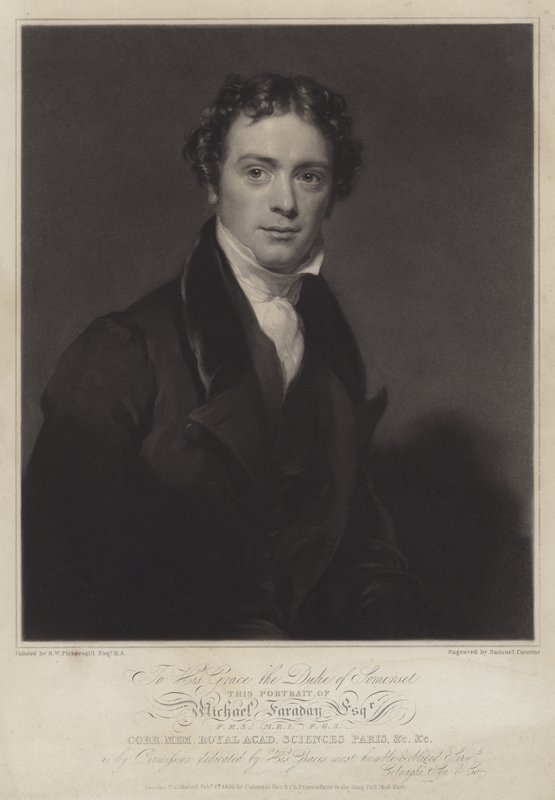 Michael Faraday, engelsk fysiker og kjemiker av English Photographer