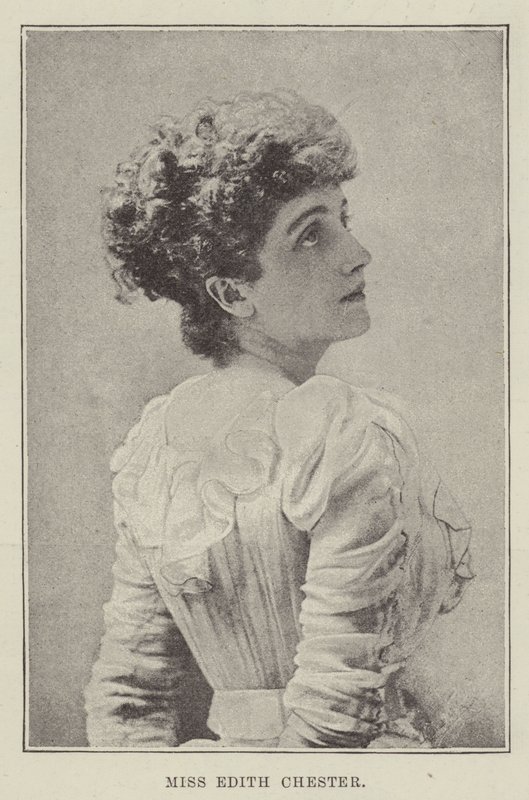 Frøken Edith Chester av English Photographer