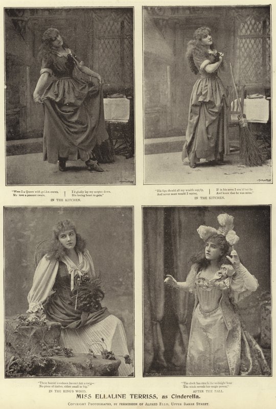 Frøken Elleling Terris, Asa Askepott av English Photographer