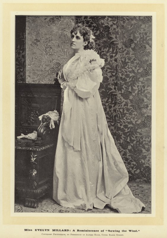 Miss Evelyn Millard: A Reminiscence of Sowing the Wind av English Photographer