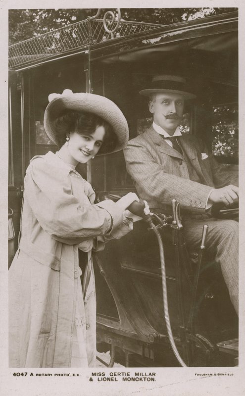 Frøken Gertie Millar og Lionel Monckton av English Photographer