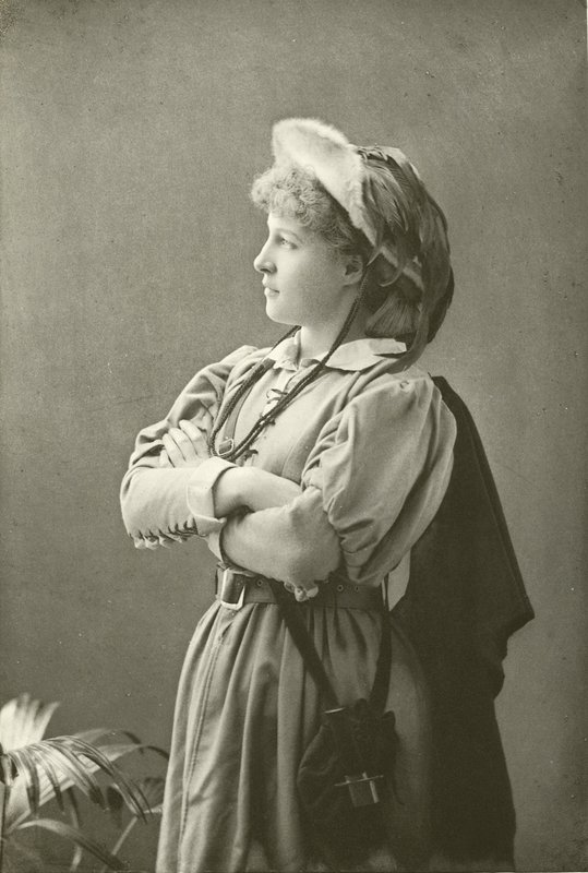 Frøken Lily Langtry som Rosalind (gravyr) av English Photographer