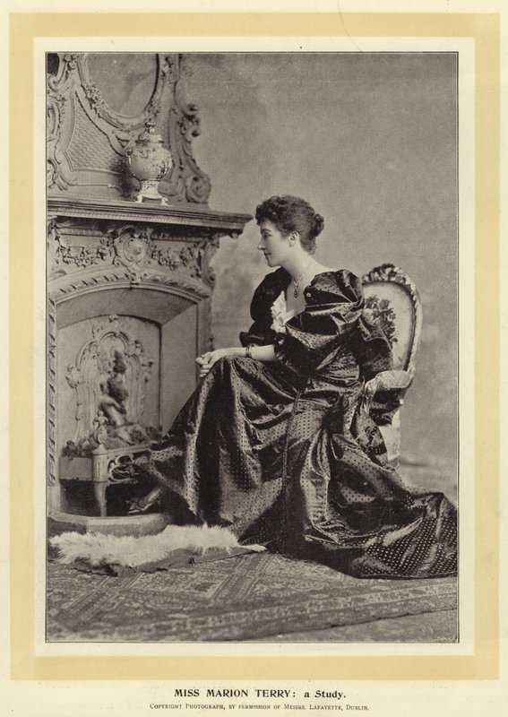Miss Marion Terry: en studie av English Photographer