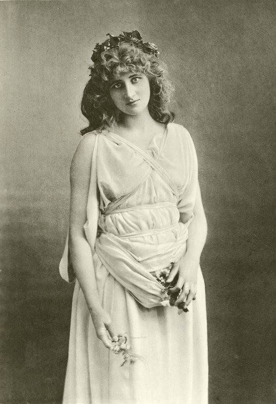 Frøken Mary Anderson som Perdita (gravyr) av English Photographer