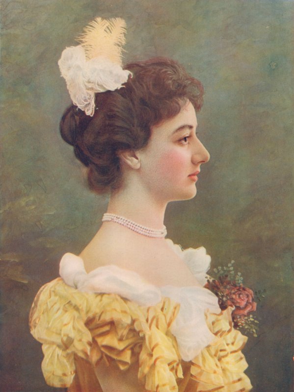 Frøken Maud Hoffman av English Photographer