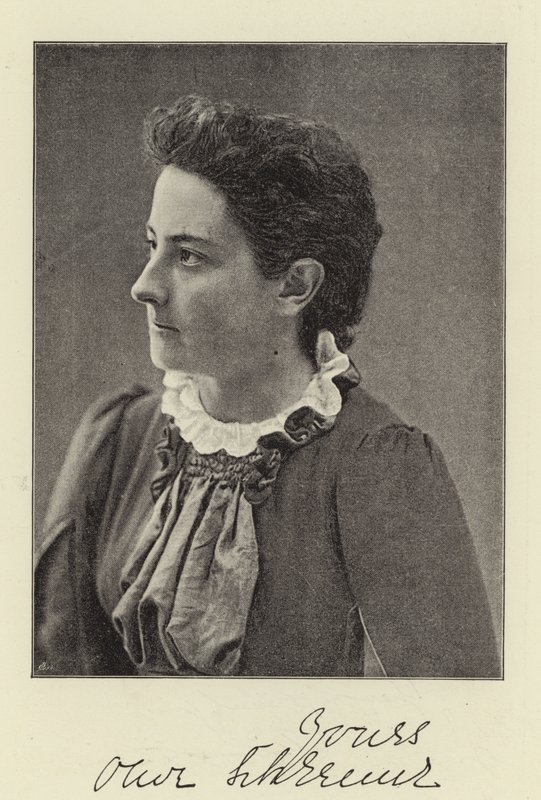 Frøken Olive Schreiner av English Photographer