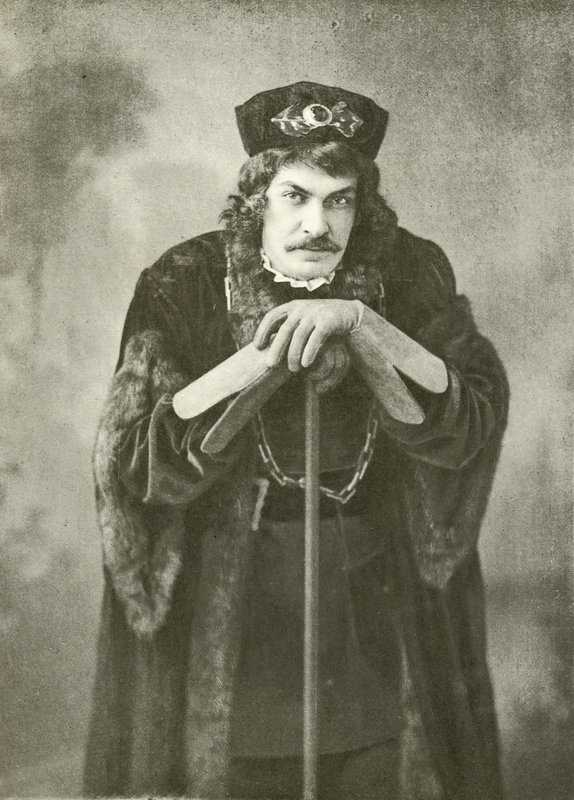 Mr Arthur Bourchier som Jaques (gravering) av English Photographer