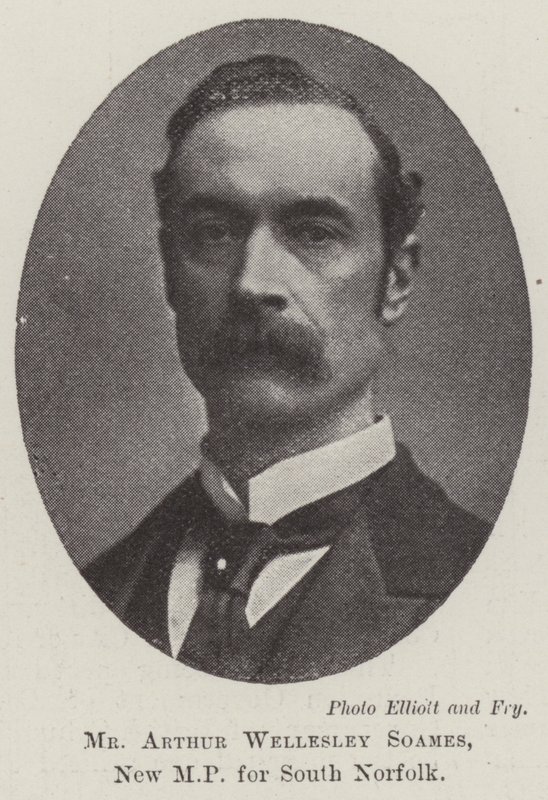 Mr Arthur Wellesley Soames, ny MP for South Norfolk av English Photographer