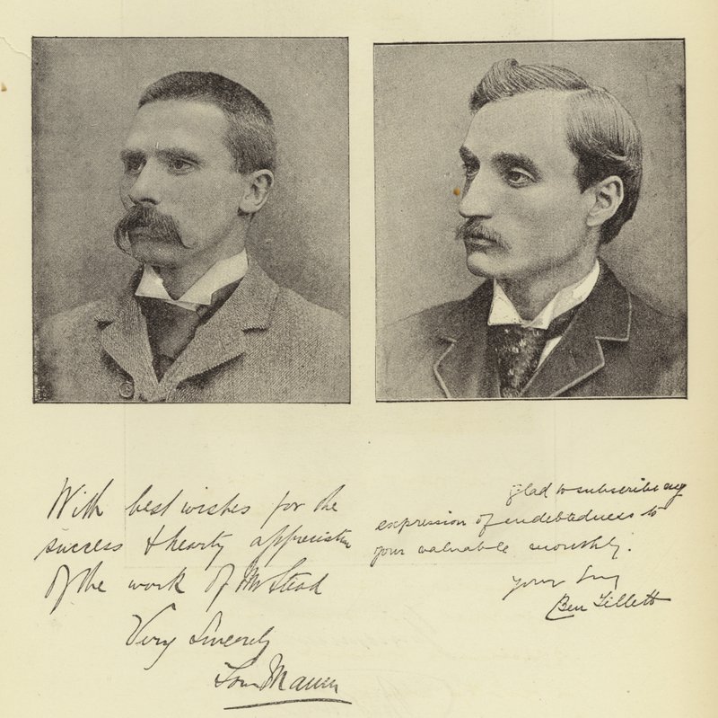 Mr Ben Tillett og Mr Tom Mann av English Photographer