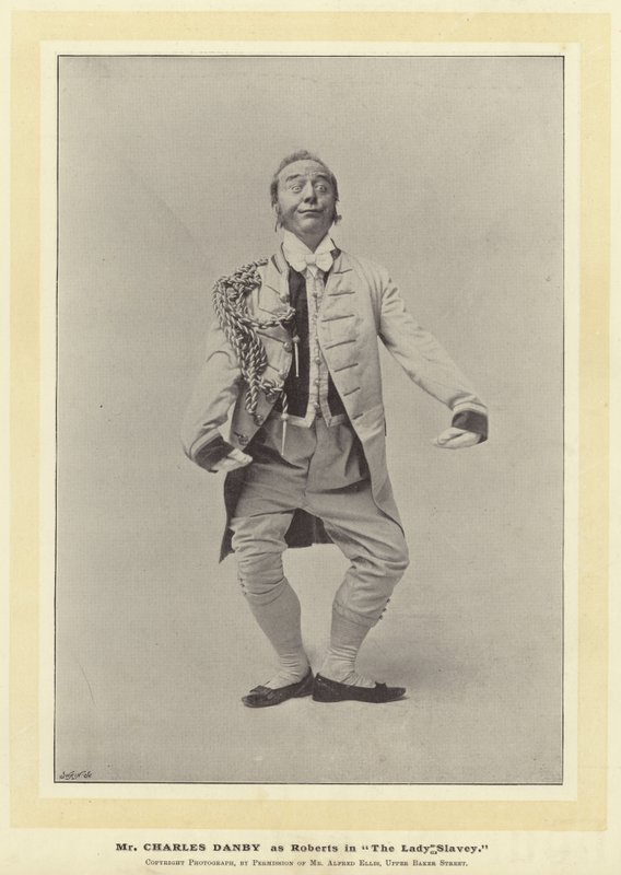 Mr Charles Danby som Roberts i The Lady Slavey av English Photographer