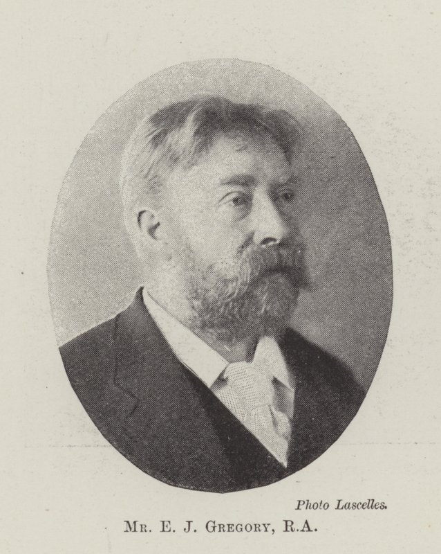 Mr E J Gregory, RA av English Photographer