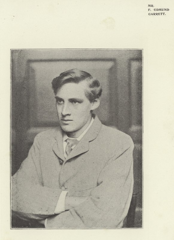 Mr F Edmund Garrett av English Photographer