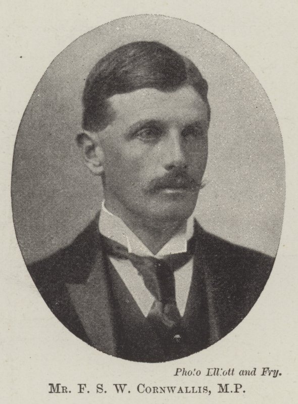 Mr F S W Cornwallis, MP av English Photographer