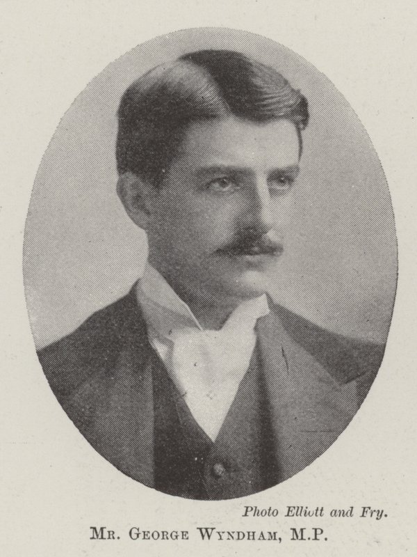 Mr George Wyndham, MP av English Photographer