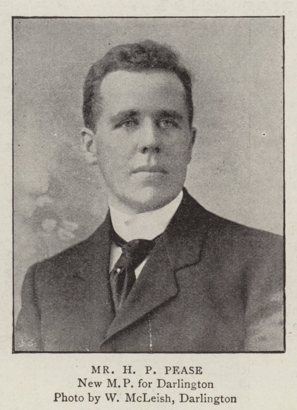Mr H P Pease av English Photographer