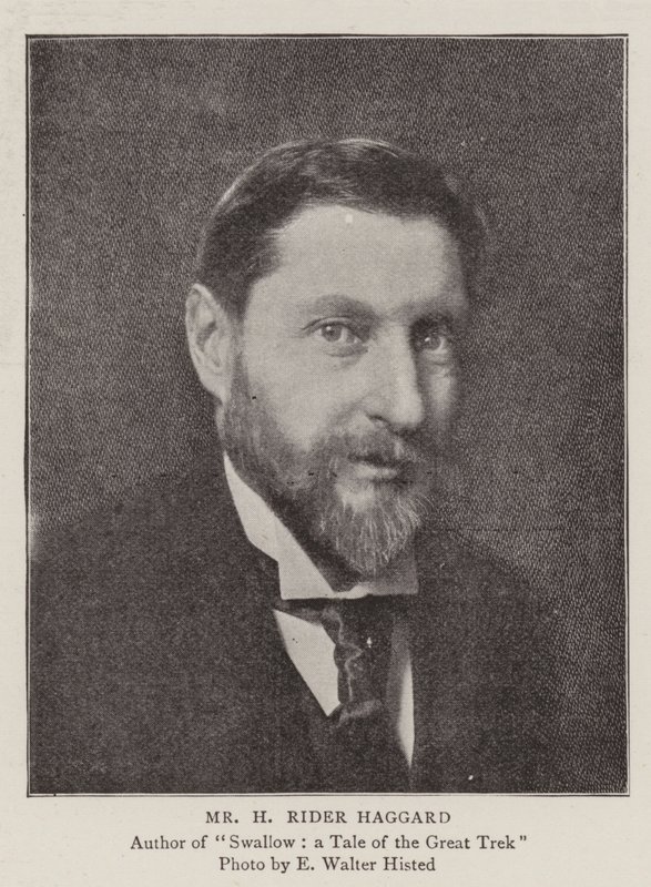 Mr H Rider Haggard, forfatterne av vår nye serie av English Photographer