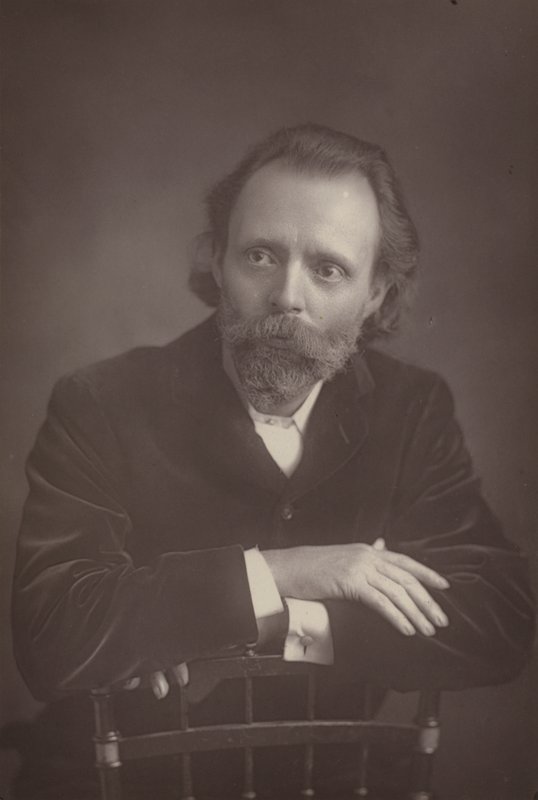 Mr Hall Caine av English Photographer