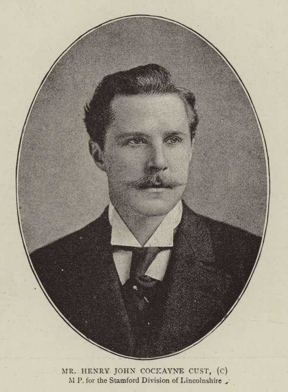 Mr Henry John Cockayne Cust, konservativ av English Photographer