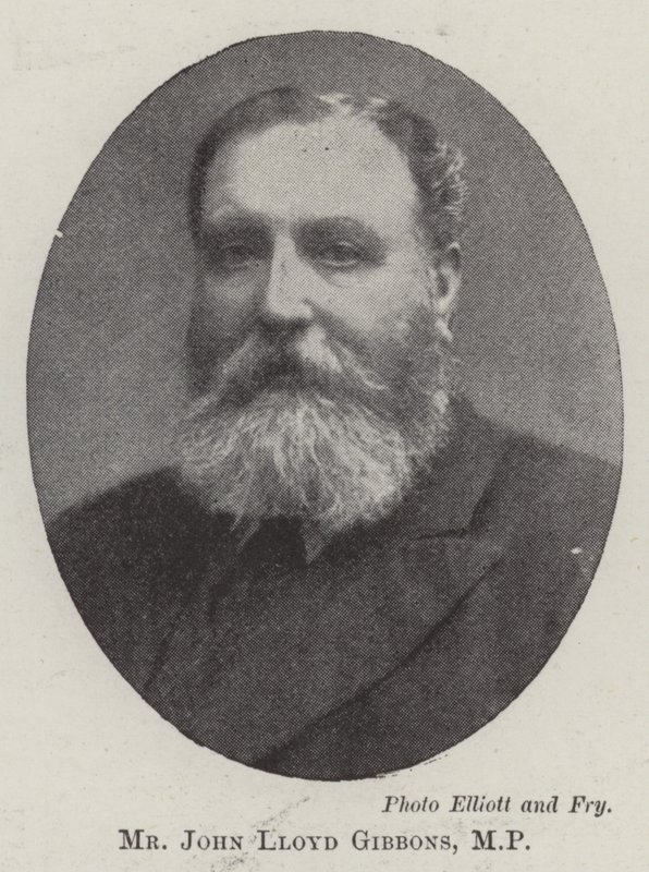 Mr John Lloyd Gibbons, MP av English Photographer
