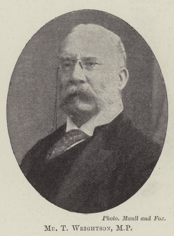 Mr T Wrightson, MP av English Photographer