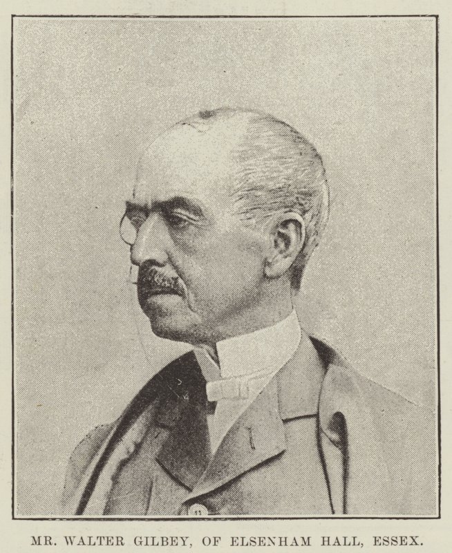 Walter Gilbey fra Elsenham Hall, Essex av English Photographer