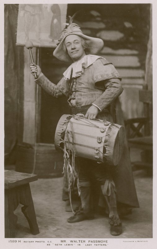 Herr Walter Passmore, Seth Lewis i Lady Tatters av English Photographer