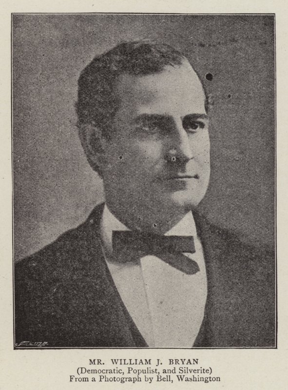 Mr William J Bryan av English Photographer
