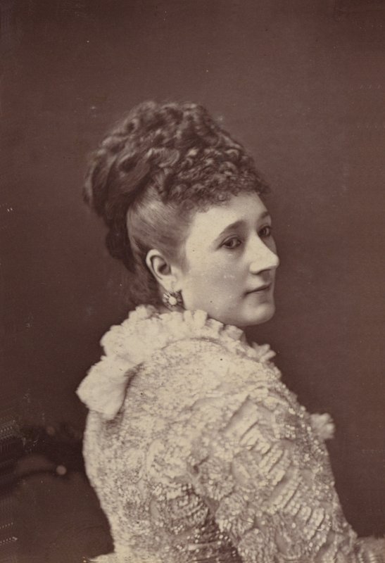 Mrs. John Wood av English Photographer