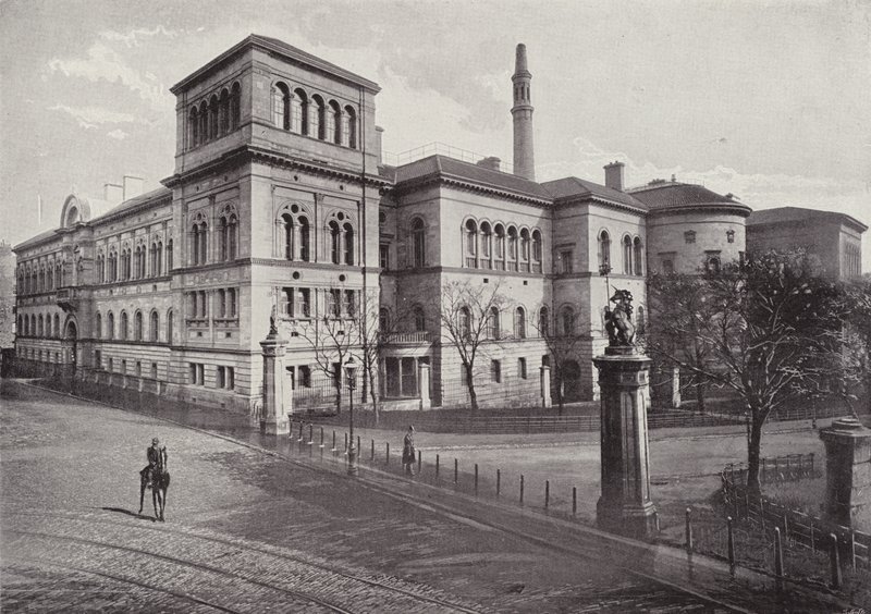 New University Buildings, Edinburgh av English Photographer