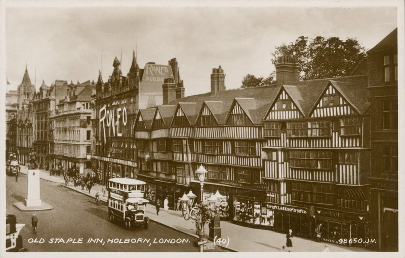 Old Staple Inn, Holborn, London av English Photographer