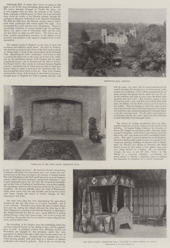 Oxborough Hall av English Photographer