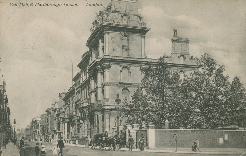 Pall Mall og Marlborough House av English Photographer