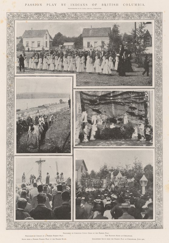 Pasjonsspill av Indians of British Columbia av English Photographer