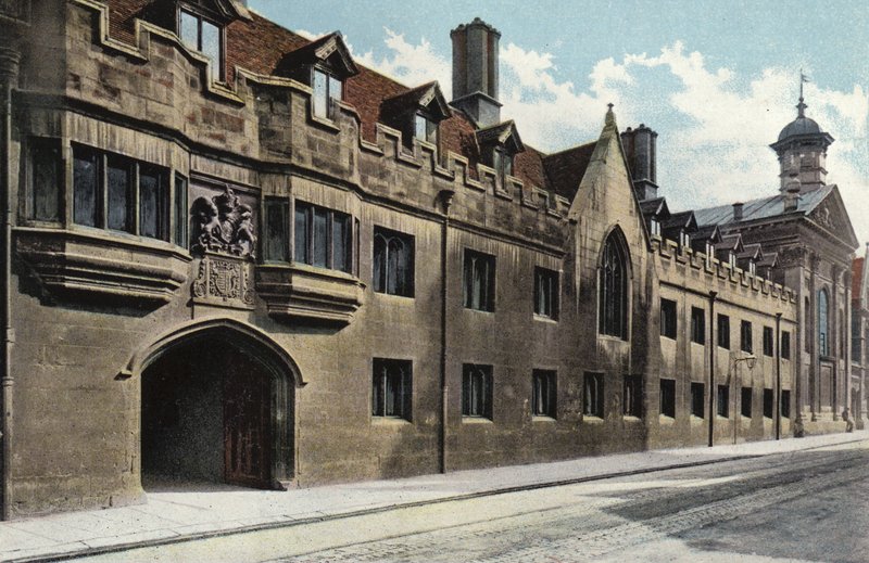 Pembroke College, gamle bygninger av English Photographer