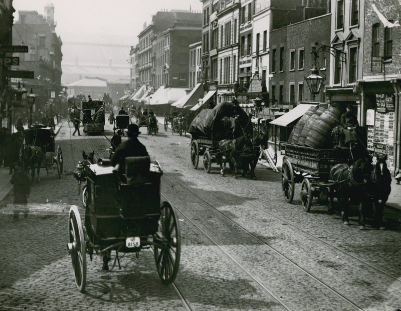 Pentonville Road, London av English Photographer