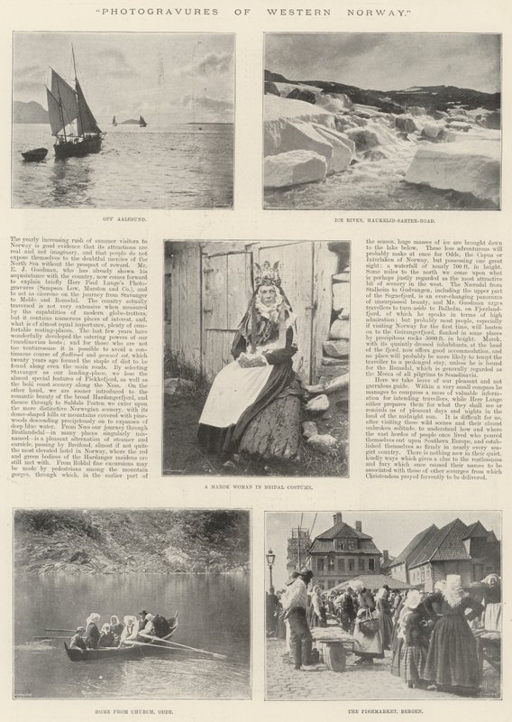 Fotogravure av Vestlandet av English Photographer