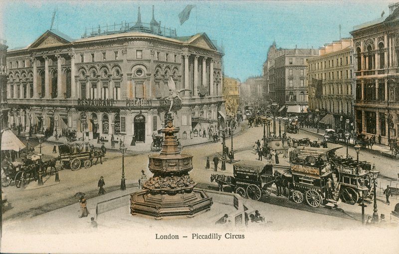 Piccadilly Circus, London av English Photographer