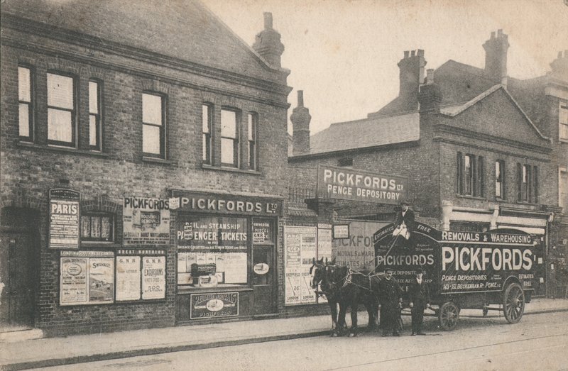 Pickfords, flytting og lager, Penge av English Photographer