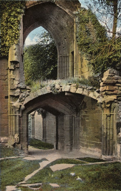 Veranda til Great Hall, Kenilworth av English Photographer