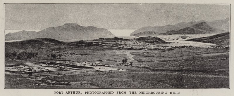 Port Arthur, fotografert fra Neighboring Hills av English Photographer