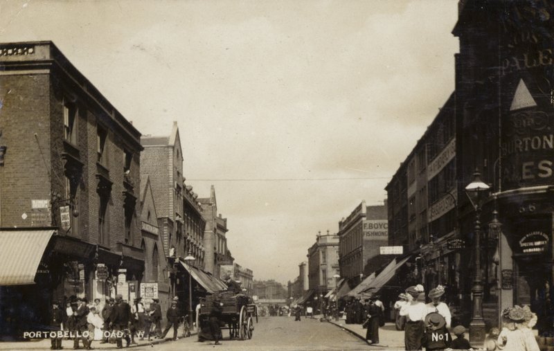 Portobello Road, W av English Photographer