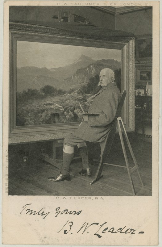 Portrett av Benjamin Williams leder av English Photographer